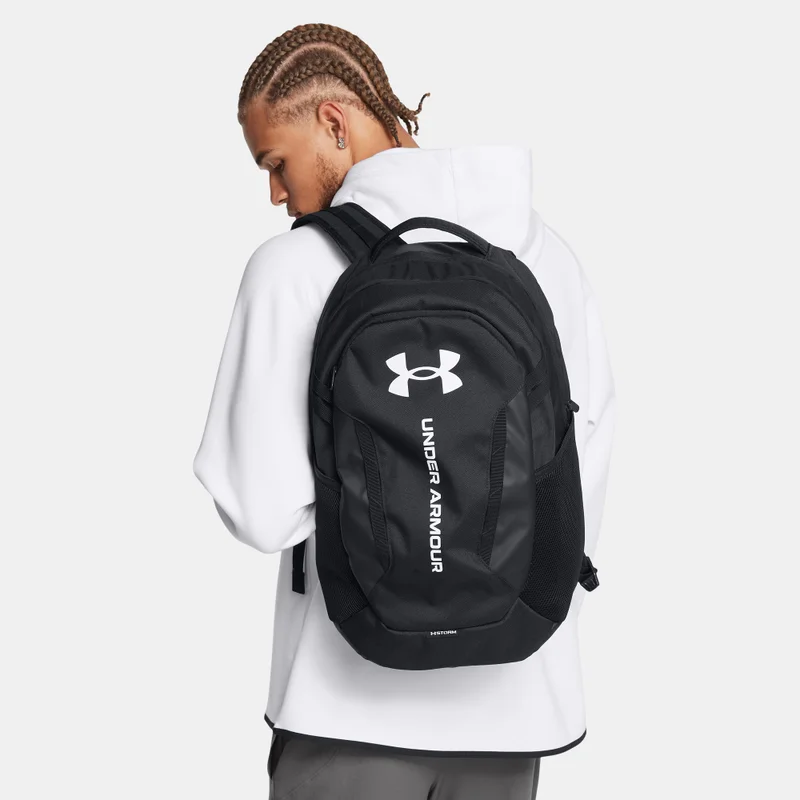 Under Armour Black Hustle 6.0 Backpack  | Best Price UAE